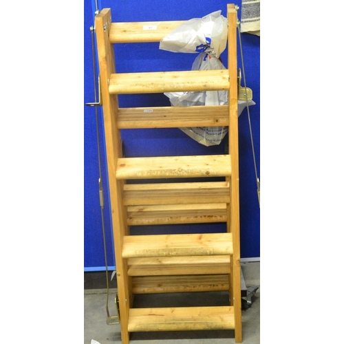 12 - Set Of Pine Loft Ladders