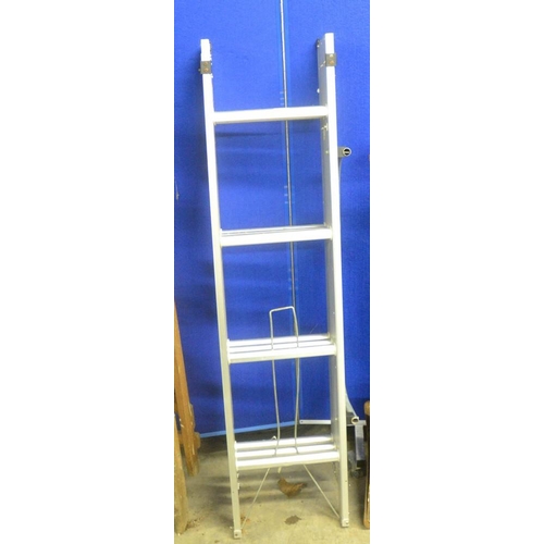 18 - Set Of Metal Loft Ladders