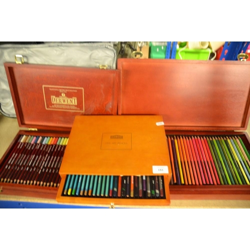 181 - 3 Cases Of Derwent Artists Pastel Pencils