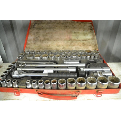 23 - Spear & Jackson Socket Set