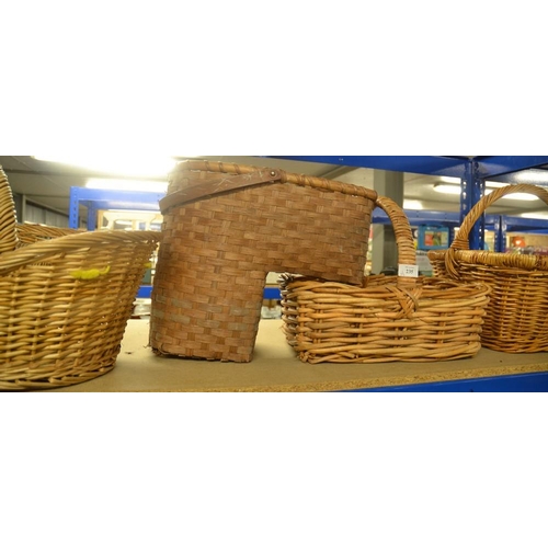 235 - Assorted Wicker Baskets