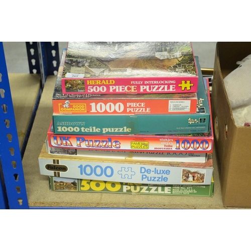 261 - Assorted Jigsaw Puzzles