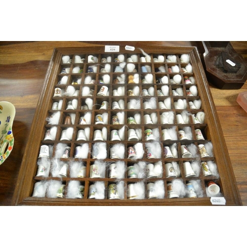 529 - Collection Of Thimbles