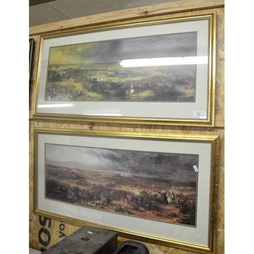 564 - 2 Gilt Framed Military Prints