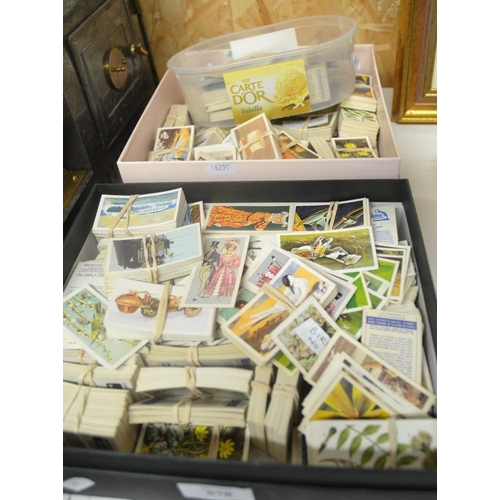 578 - 3 Boxes Of Assorted Cigarette Cards