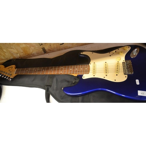 626 - Squier Stratocaster Electric Guitar & Carry Case