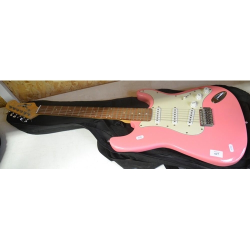 627 - Electric Guitar & Carry Case