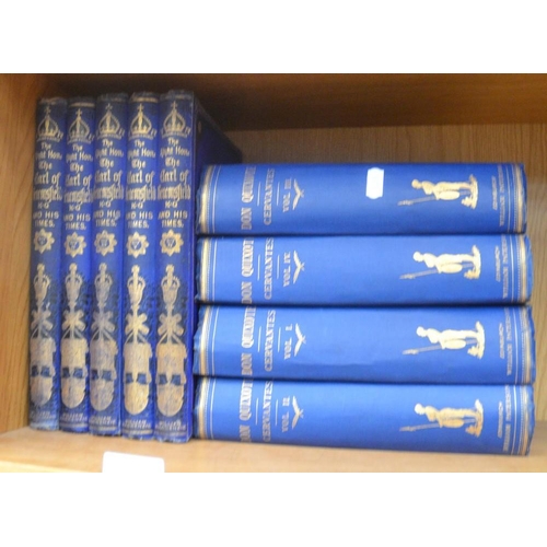 646 - 4 Volumes Of Don Quixote & 5 Volumes of The Errol Of Beaconsfield