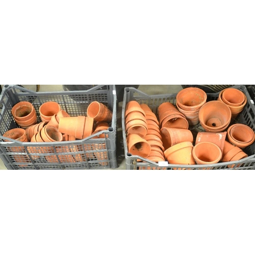 71 - 2 Boxes Of Assorted Terracotta Plant Pots