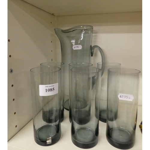 1085 - Alstenfors Sweden Glass Lemonade Set.