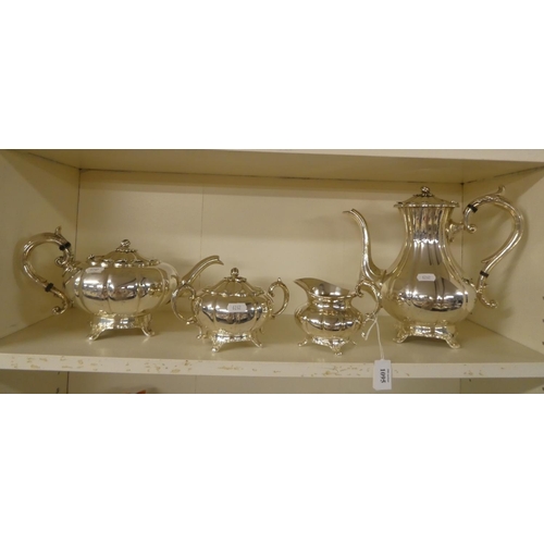 1095 - Viners Silverplated Four Piece Tea & Coffee Service.