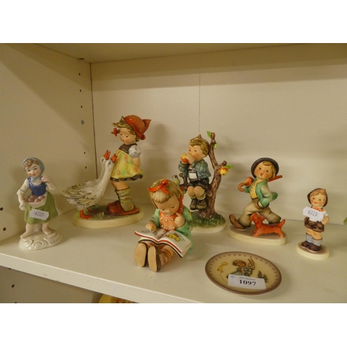 1097 - Seven Hummel & Goebel Figures.