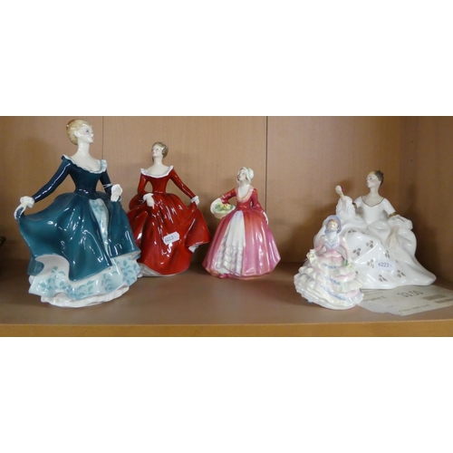 1106 - Five Royal Doulton Figures - 