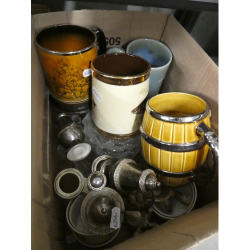 1183 - Box - Pottery & EP Wares.