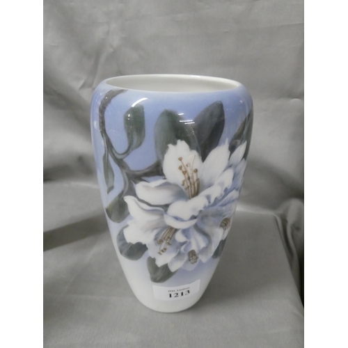 1213 - Royal Copenhagen Porcelain Vase.