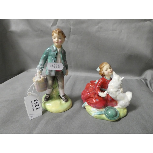 1232 - Two Royal Doulton Figures 