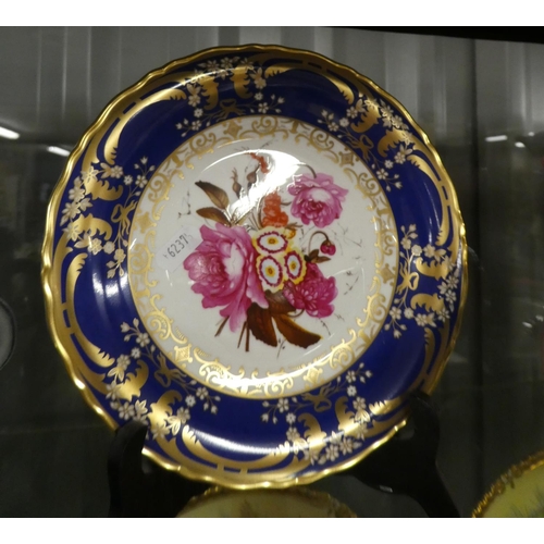 1249 - Coalport Cabinet Plate.