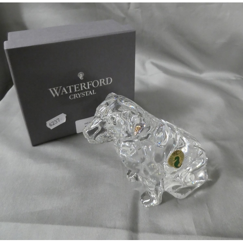 1265 - Waterford Crystal Labrador in Original Box.