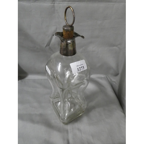 1273 - Antique Haig & Haig Scots Whisky London Quatrefoil Decanter.