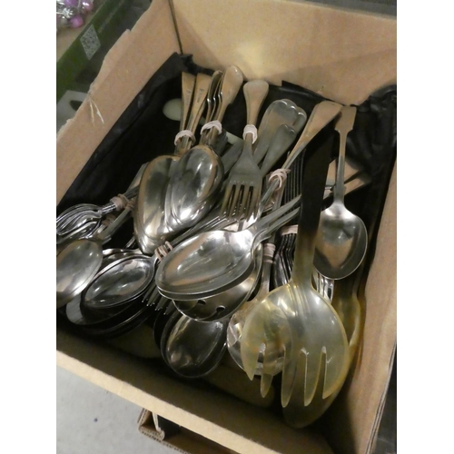 1278 - Box - Silverplated & Other Cutlery.