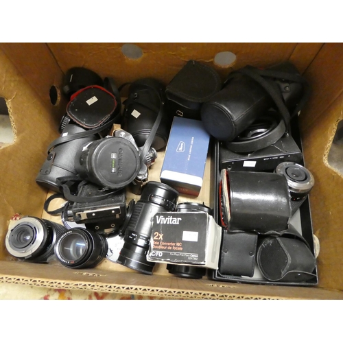 1324 - Box - Cameras & Lenses.