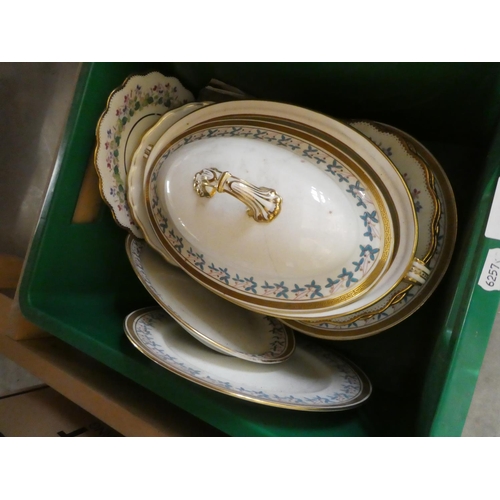 1330 - Box - Assorted Dinnerware.