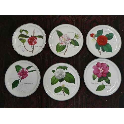 1392 - Six Villeroy & Boch Floral Cabinet Plates.