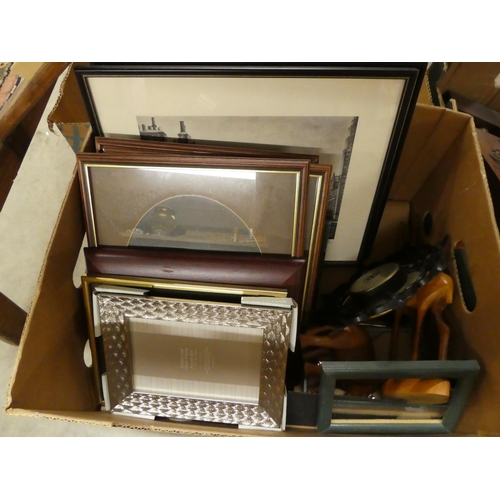 1448 - Box - Prints, Frames etc.