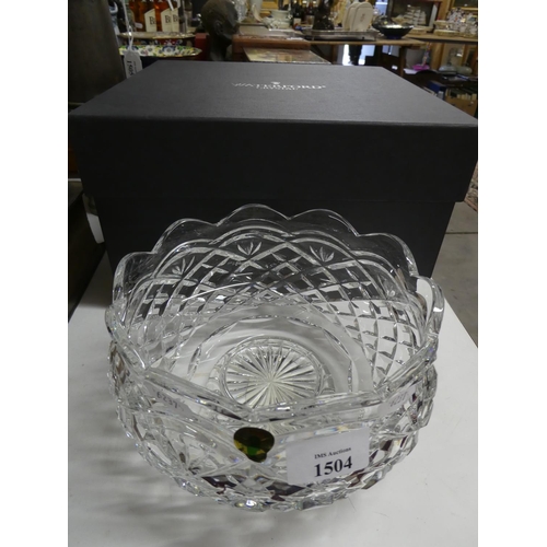 1504 - Waterford Crystal Fruit Bowl in original Box.