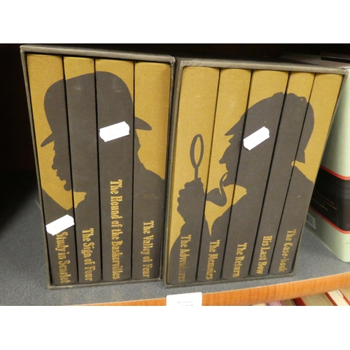 1590 - Folio Society Sherlock Holmes Novels.