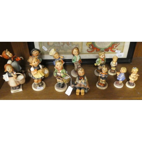 1621 - Thirteen Assorted Hummel Figures.