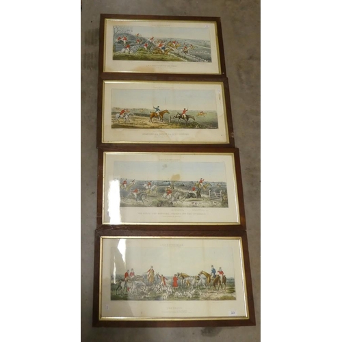 2039 - Set of Four Sporting / Fox Hunting Prints by John Dean Paul.