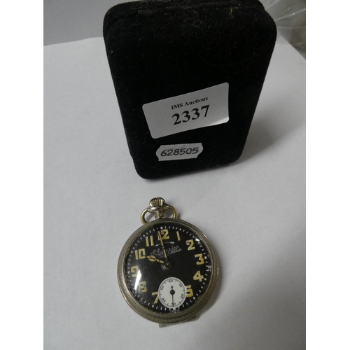 2337 - German Thiel Champion Alarm Pocket Watch