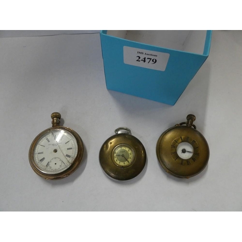 2479 - Three Pocket Watches (AF).