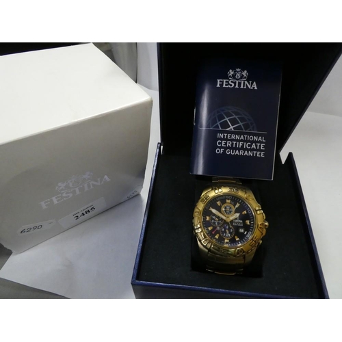 2485 - Festina Gents Wristwatch.