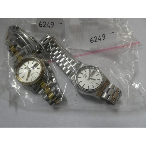 2488 - Two Ladies Seiko Wristwatches.