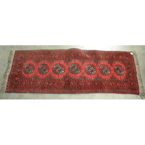 2497 - Bukhara Wool Runner - 52 x 150cm.