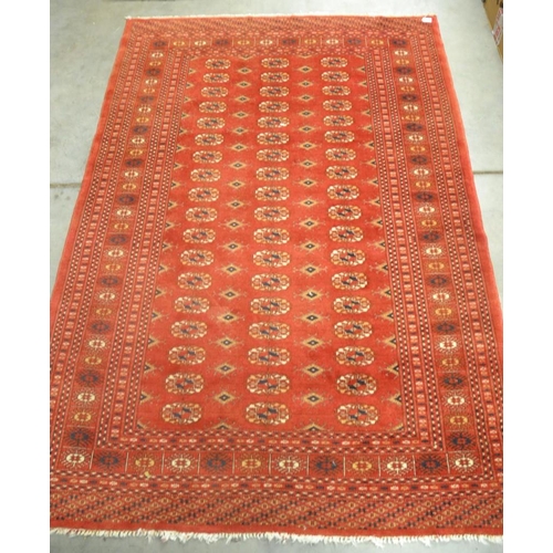 2499 - Modern Tekke Bukhara Wool Rug 127 x 186cm.