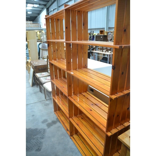 3114 - Pine Bookcase