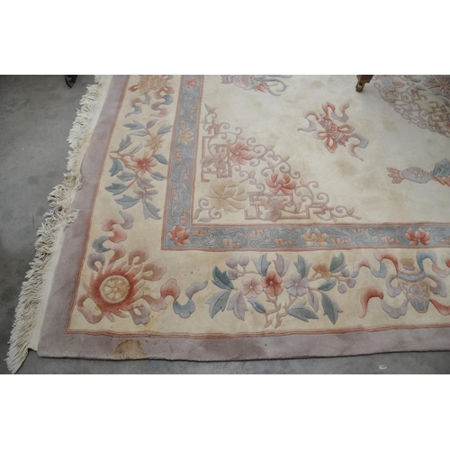 3550 - Large Chinese Rug 274cm x 338cm