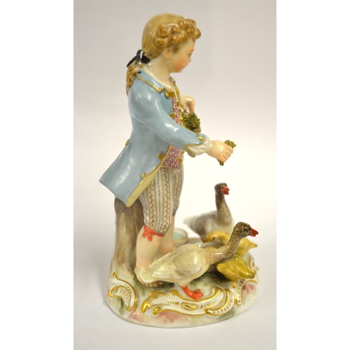 1283 - Small Meissen Porcelain Figure.