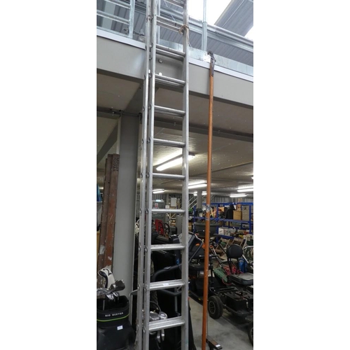 1 - Aluminum Extending Ladders & Long Reach Loppers