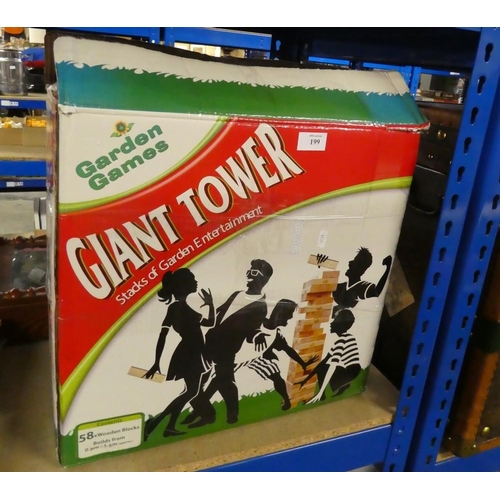 199 - Giant Tower Garden Game