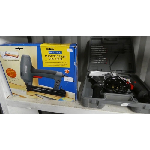 27 - Electric Nail Gun & Hammer Drill