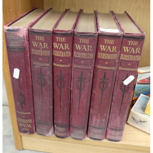 661 - Set Of 6 'The War' Illustrated Books