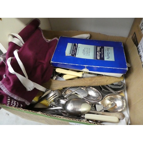 Box - Assorted Cutlery.