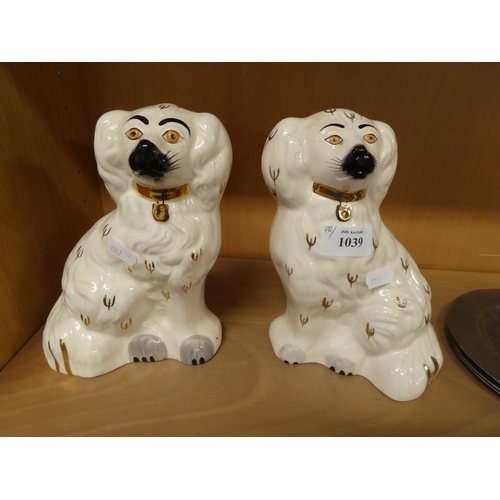 1039 - Pair of Beswick Mantel Dogs.