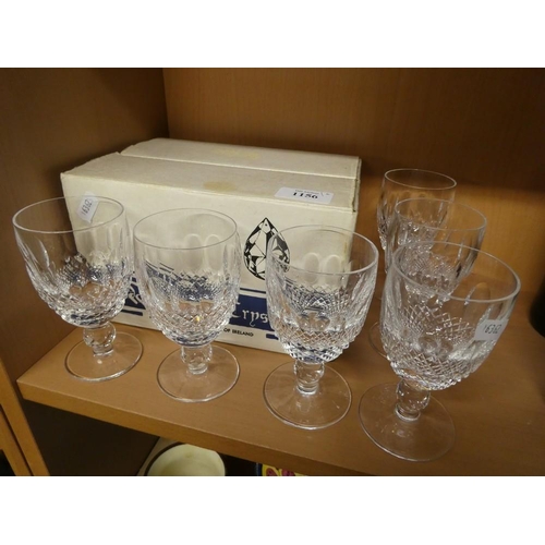 1156 - Boxed Set of Six Waterford Crystal 