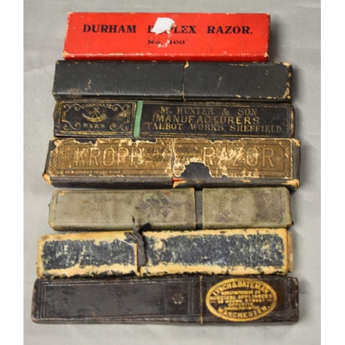 2289 - Box - Vintage Cut-Throat Razors.