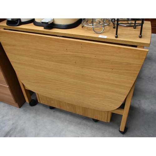 3068 - Ash Drop Leaf Kitchen Table